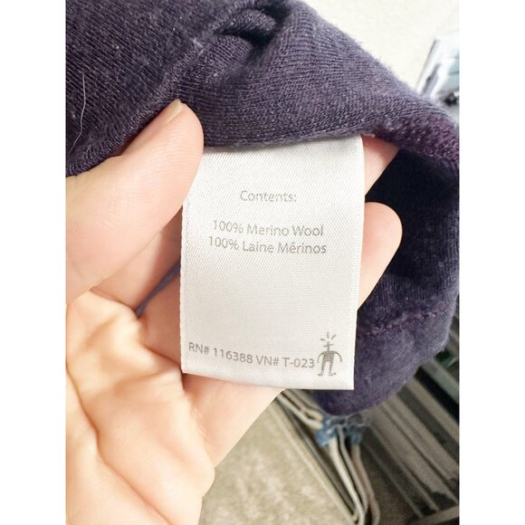 Smartwool Women's Long Sleeve Tee - Purple - Picture 5 of 7